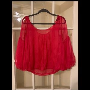 Lia Kes New York Pink Blouse